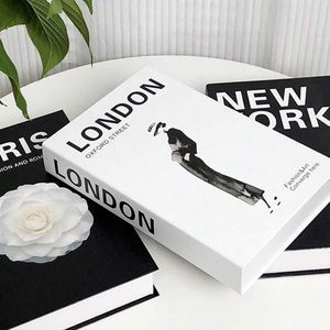 3pcs/set Antique-style Decorative Books, Fake Books, Model Books For Decoration